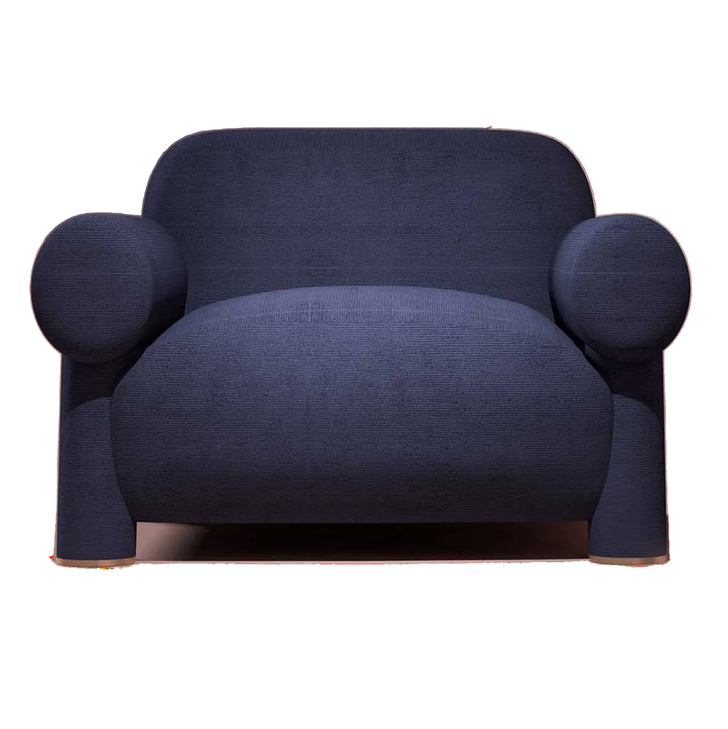 Navo Sofa - Rounded Arm Fabric Sofa