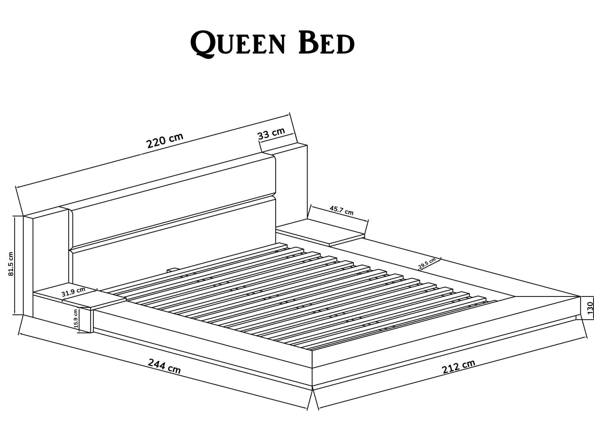 Quinn Japanese Bed