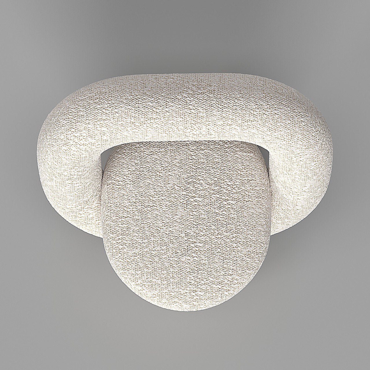 Ring Armchair / Off-White Boucle