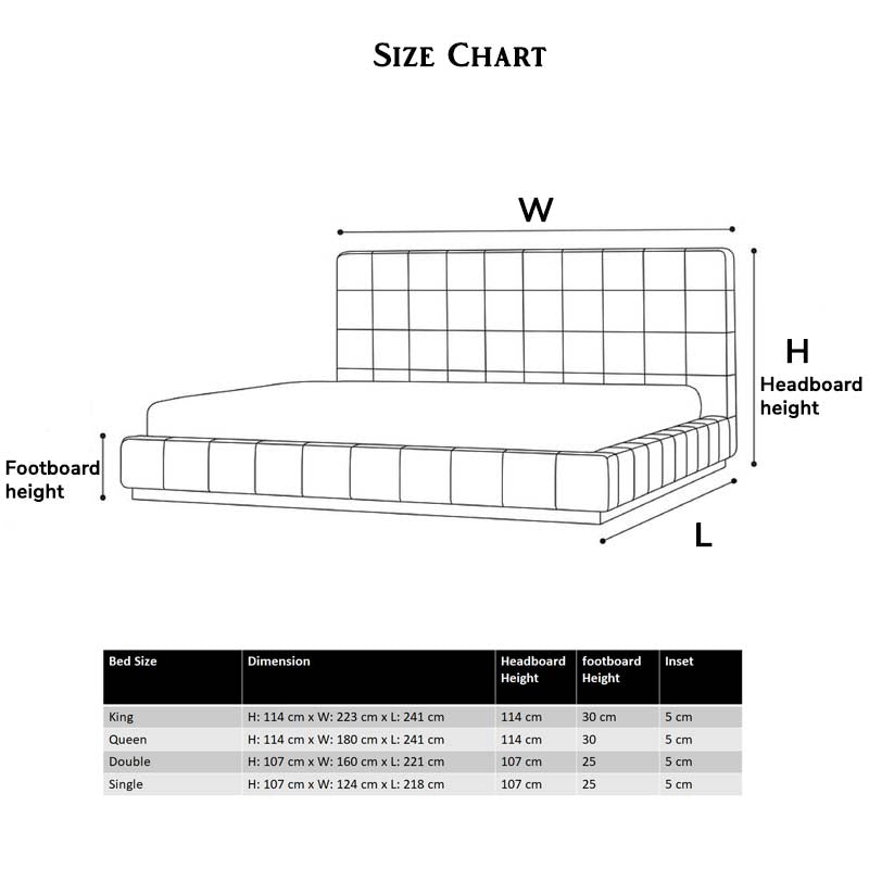 Sadie Upholstered Platform Bed