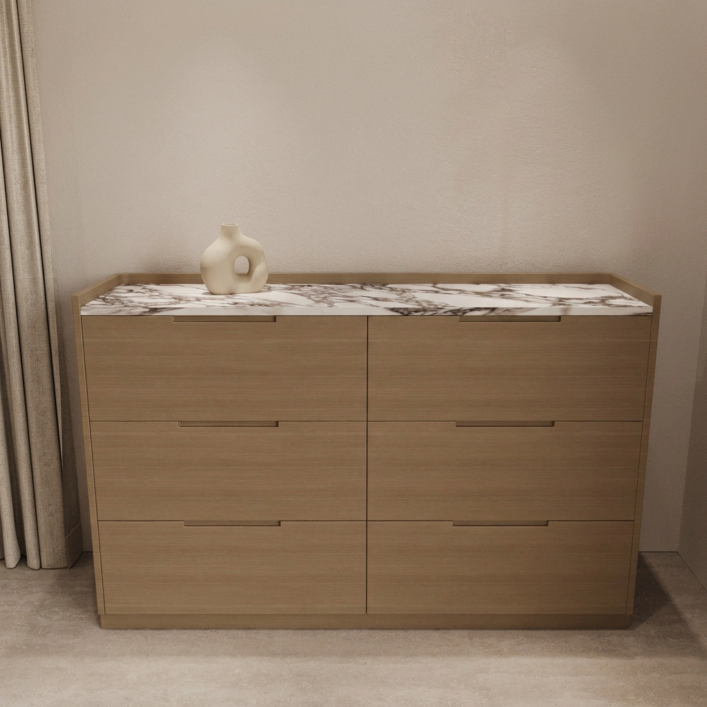 Sienna dresser bedroom view