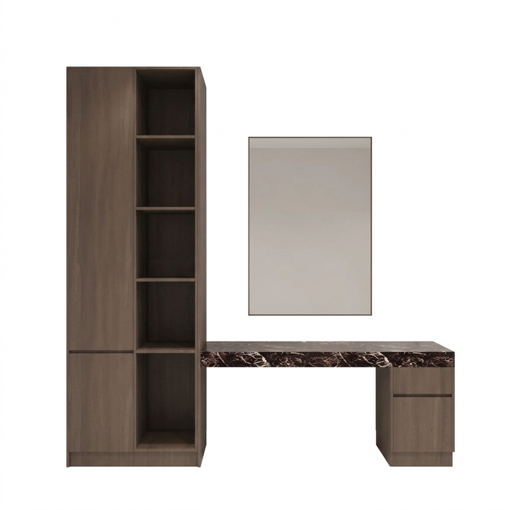 Sorella vanity left-angle view