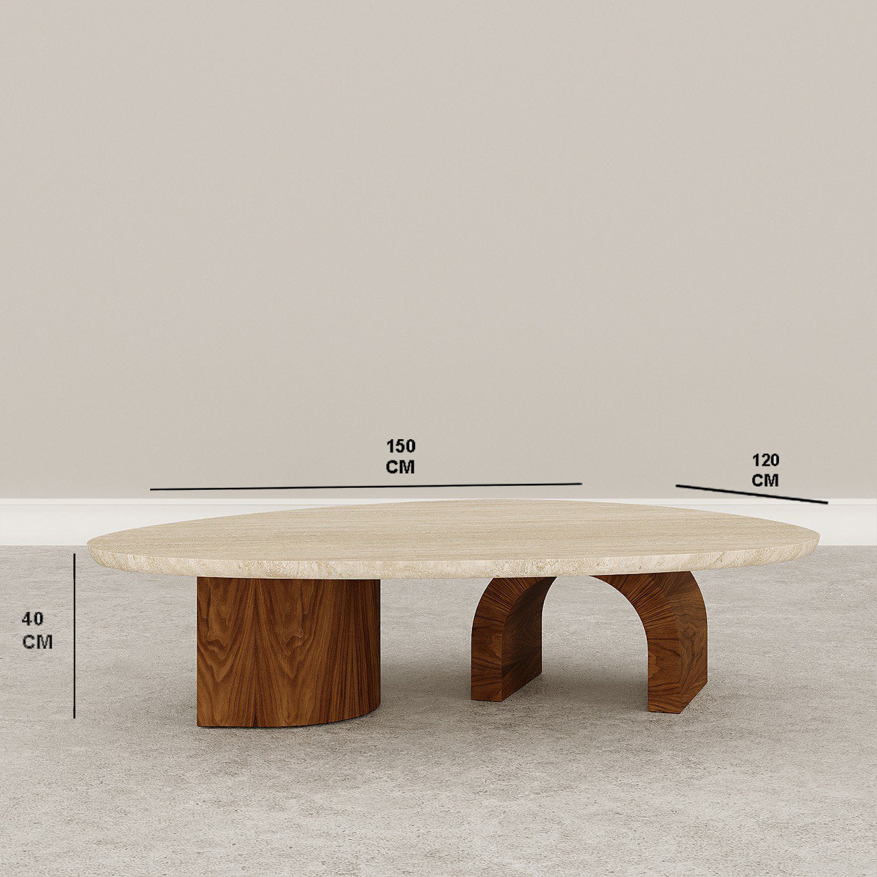 Toronto Coffee Table / 150 x 120 CM