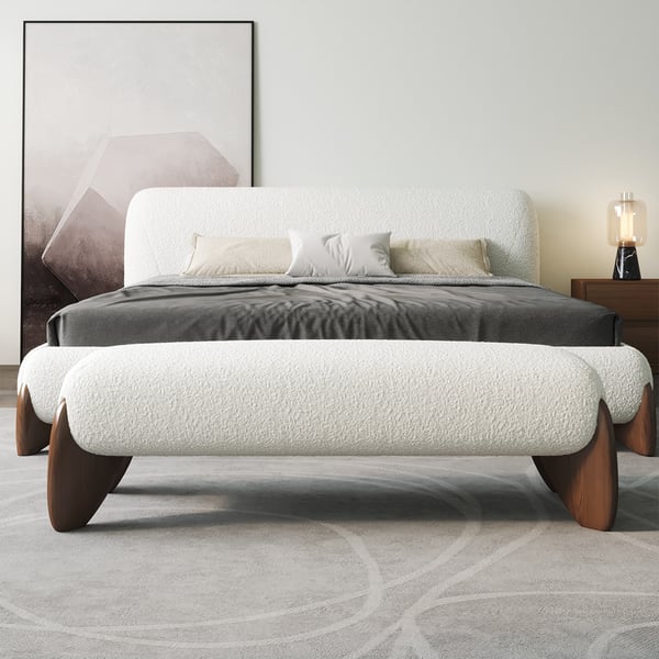 Valentina Boucle Bench