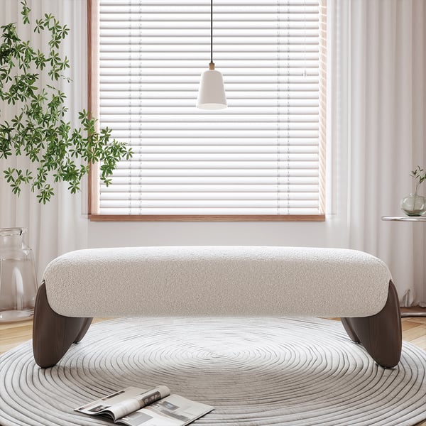 Valentina Boucle Bench