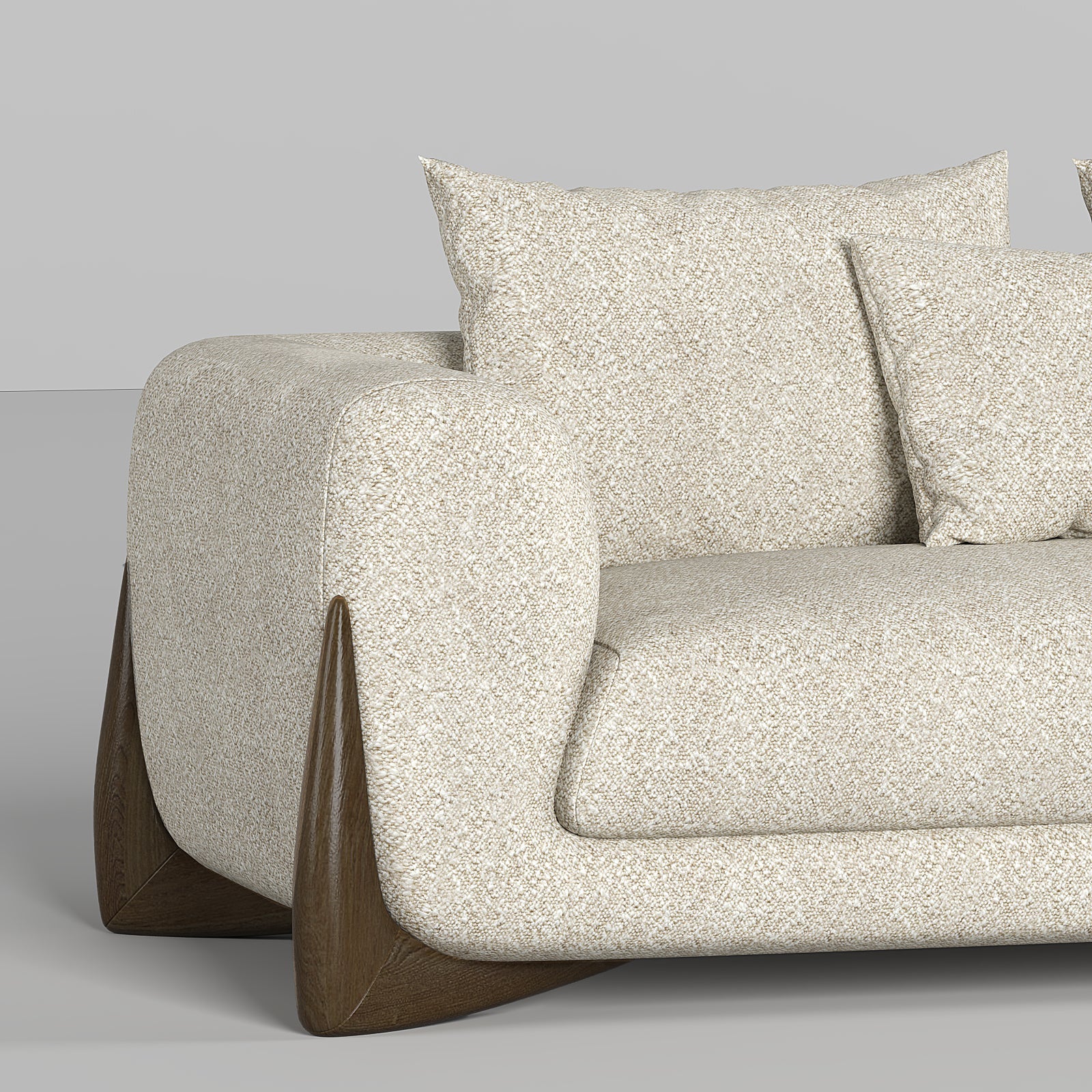 Valentina Sofa 2S / Beige Boucle