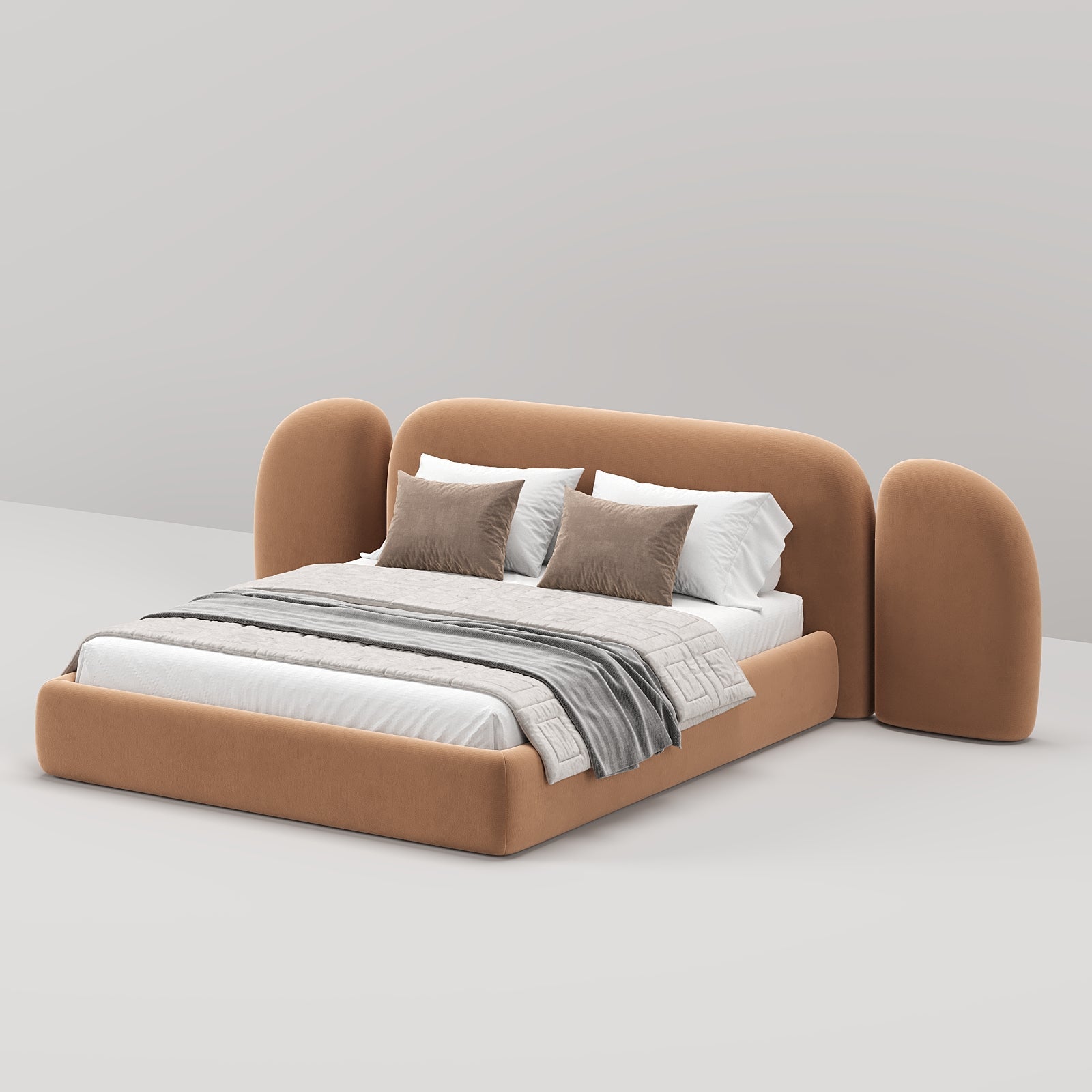 Violla Bed / Upholstery Velvet