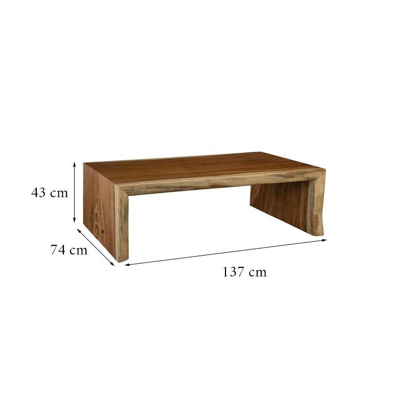 Wayne Wood Sled Centre Table / 137 x 74 CM