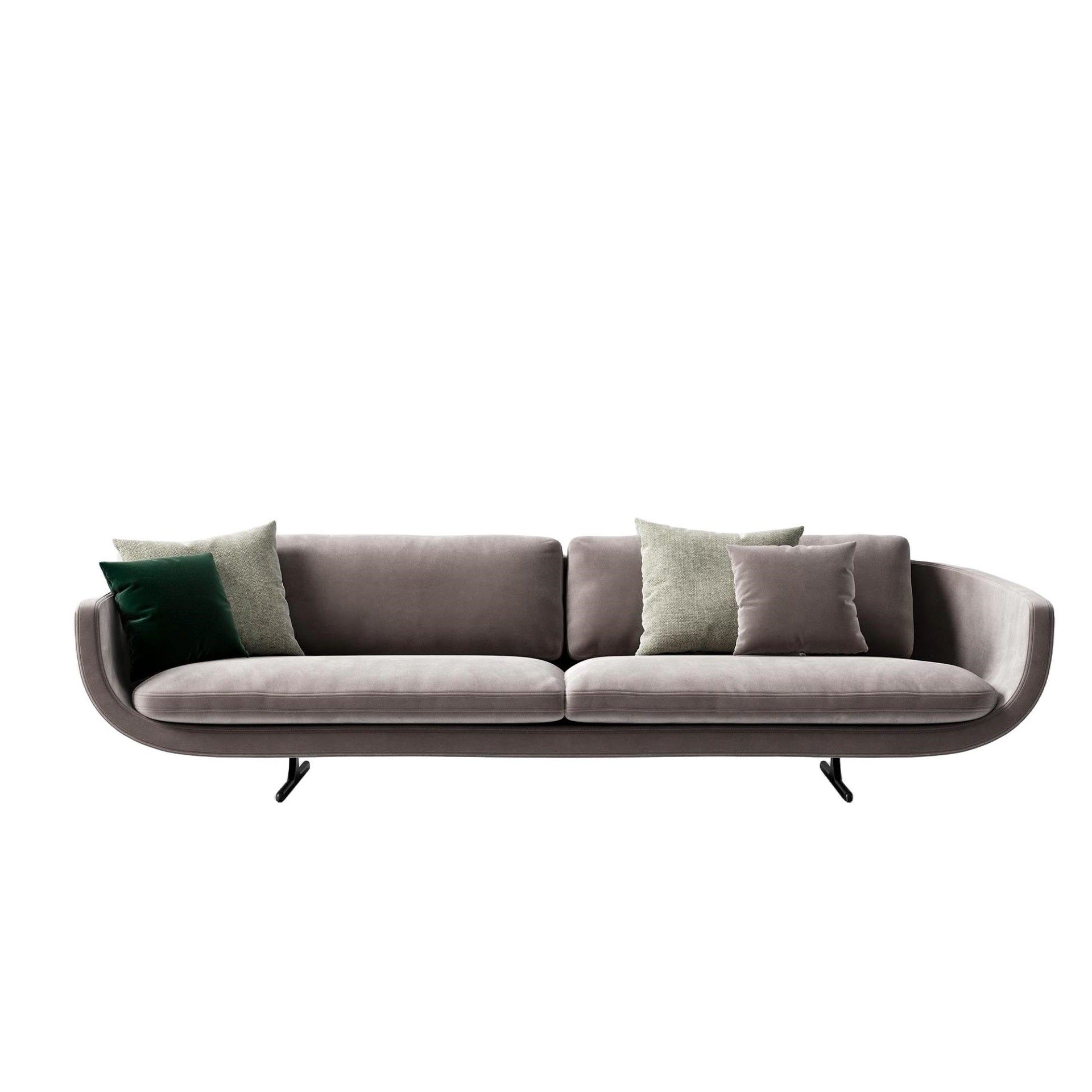 Arden Sofa - Curved Frame Fabric Sofa